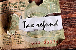 Tax refund