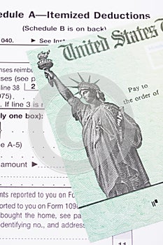 Tax Refund Cheque