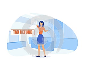 Tax refund document