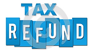 Tax Refund Professional Blue