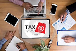 TAX REFUND and refund Tax Refund Fine Duty Taxation