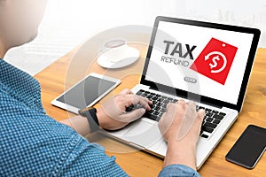 TAX REFUND and refund Tax Refund Fine Duty Taxation