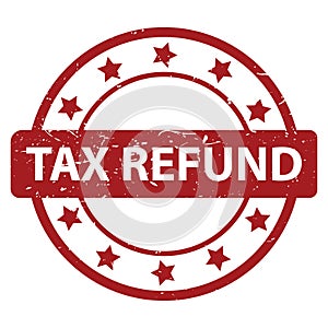 Tax refund stamp