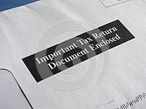 Tax return document