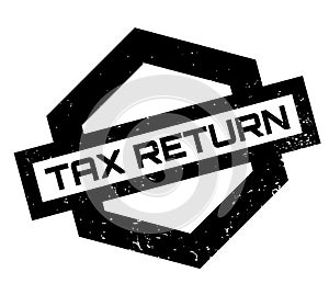 Tax Return rubber stamp