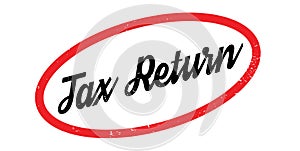 Tax Return rubber stamp