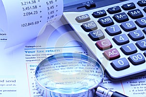Tax Self Assesment and Accounting Calculation