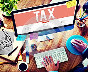 Tax Taxation Audit Refund Accounting Concept