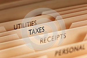 Tax Taxes File Files