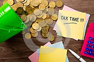 Tax time - Notification of the need to file tax returns