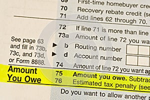 Tax You Owe