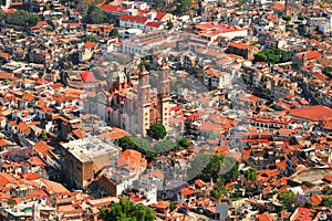 Taxco aerial view photo