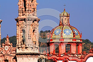 Taxco cathedral photo