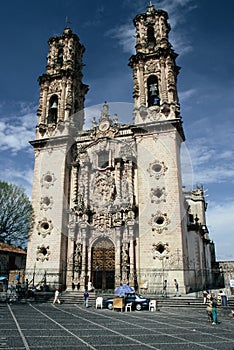 Taxco Cathedral-Front View