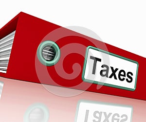 Taxes File Contains Taxation Reports And Documents