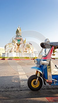 Taxi in Bangkok Thailand