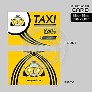 Taxi business card