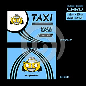 Taxi business card