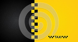 Taxi cab symbol