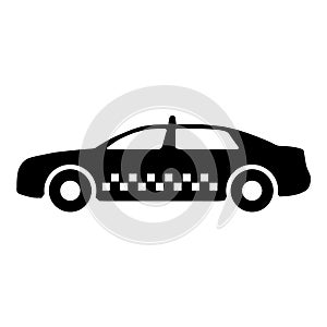 Taxi cab vector eps illustration by crafteroks