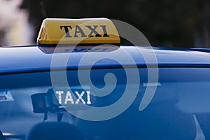 Taxi Car Roof Sign