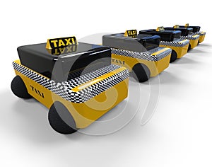 Taxi fleet concept