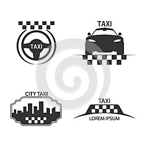 Taxi logo vector