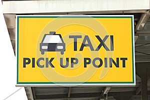 Taxi Pick up point