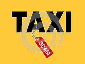 Taxi scam photo