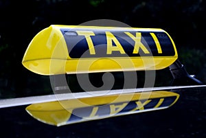 Taxi sign