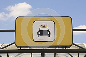 Taxi sign