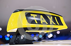 Taxi Sign