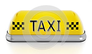 Taxi sign