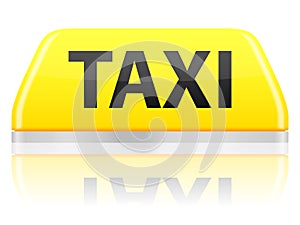 Taxi sign