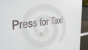 taxi stand sign on black in singapore