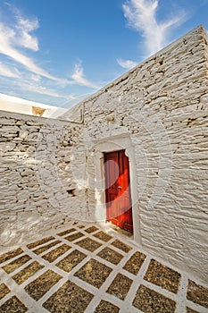 Taxiarches monastery in Serifos island