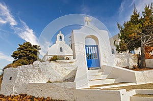 Taxiarches monastery in Serifos island