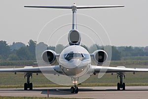 Taxiing after landing photo