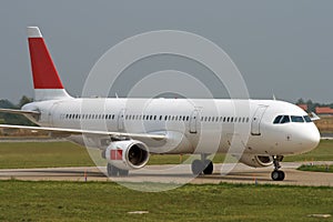 Taxiing after landing photo