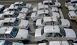 Taxis, Sendai, Japan