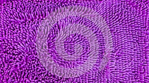 Taxture of purple mat