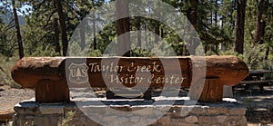 The Taylor Creek Visitor Center in Lake Tahoe