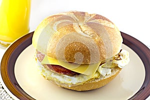 Taylor Ham Breakfast Sandwich