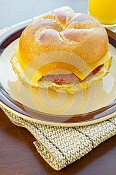 Taylor Ham Breakfast Sandwich