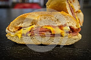 Taylor Ham Egg Sandwich