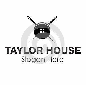 taylor house logo design concept