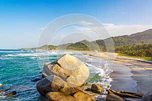 Tayrona Beach and Rocks photo