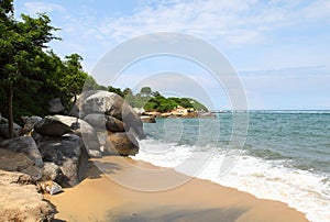 Tayrona national park, Colombia photo