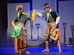 Tayub sukowati dance from Sragen Central Java, Indonesia