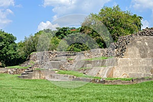 Tazumal archaeological site of Maya civilization in El Salvador